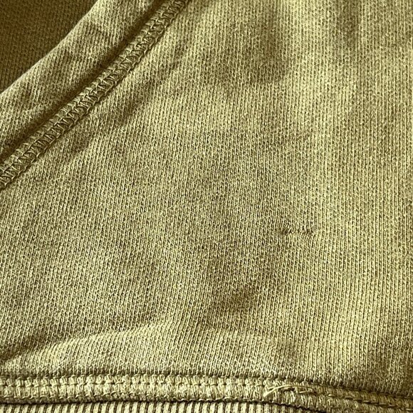 Pact Organic Cotton Hoodie Sweatshirt Full Zip Jacket Large Green Sustainable - Picture 16 of 16